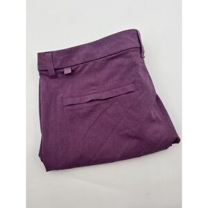 Lululemon Mens 34‎ Commission Shorts LM7AK2S Amethyst Purple Golf Preppy Sport